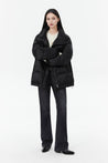 LILY Velvet High-neck Down Jacket | LILY ASIA