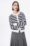 LILY Vintage Striped Knit Cardigan | LILY ASIA