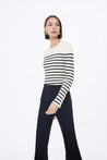 LILY Vintage Striped Knit Sweater | LILY ASIA