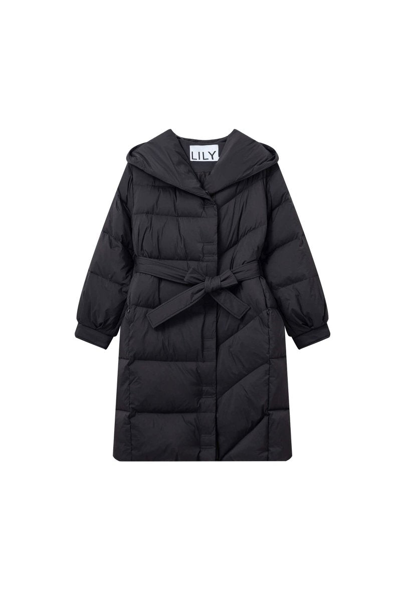 LILY Warm Hooded Down Jacket | LILY ASIA