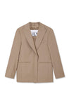 LILY Wool Blazer without Button | LILY ASIA