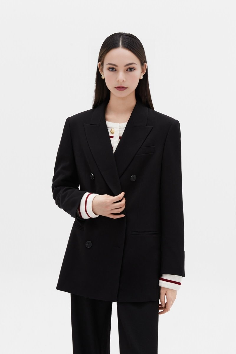 LILY Wool-Blend Casual Blazer | LILY ASIA