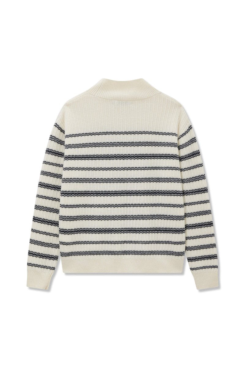 LILY Wool-Blend High-Neck Knit Sweater | LILY ASIA