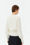 LILY Wool-Blend Lantern-Sleeve Sweater | LILY ASIA