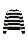 LILY Wool-Blend Striped Knit Cardigan | LILY ASIA