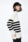 LILY Wool-Blend Striped Sweater | LILY ASIA