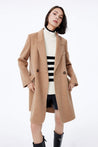LILY Wool Camel Coat | LILY ASIA