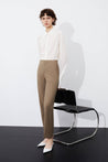 LILY Wool Straight-leg Trousers | LILY ASIA