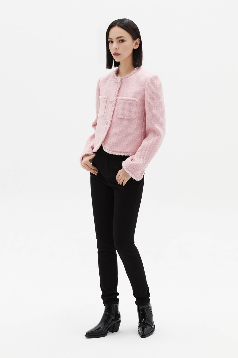LILY Woolen Chanel-style Jacket | LILY ASIA