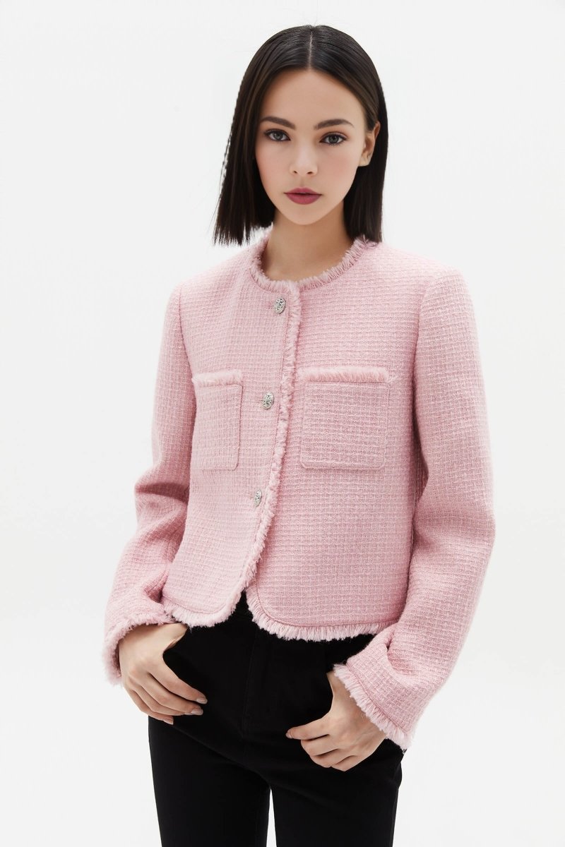 LILY Woolen Chanel-style Jacket | LILY ASIA