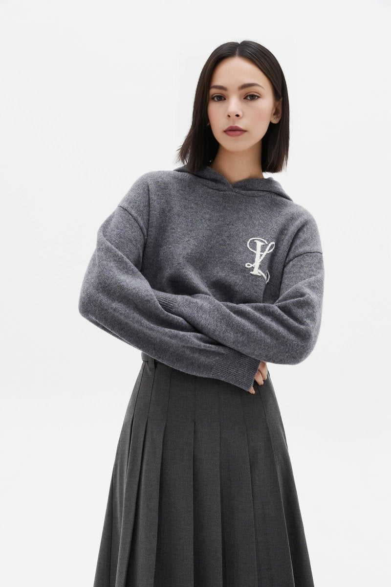LILY Woolen Hooded Sweater | LILY ASIA