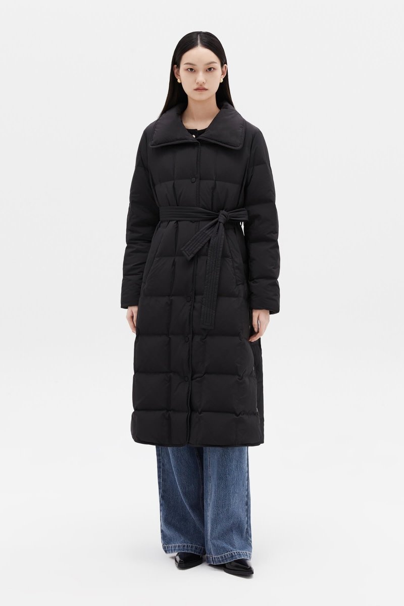Overcoat-Style Down Jacket | LILY ASIA