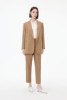 Playful Embroidered Wool Blend Blazer | LILY ASIA