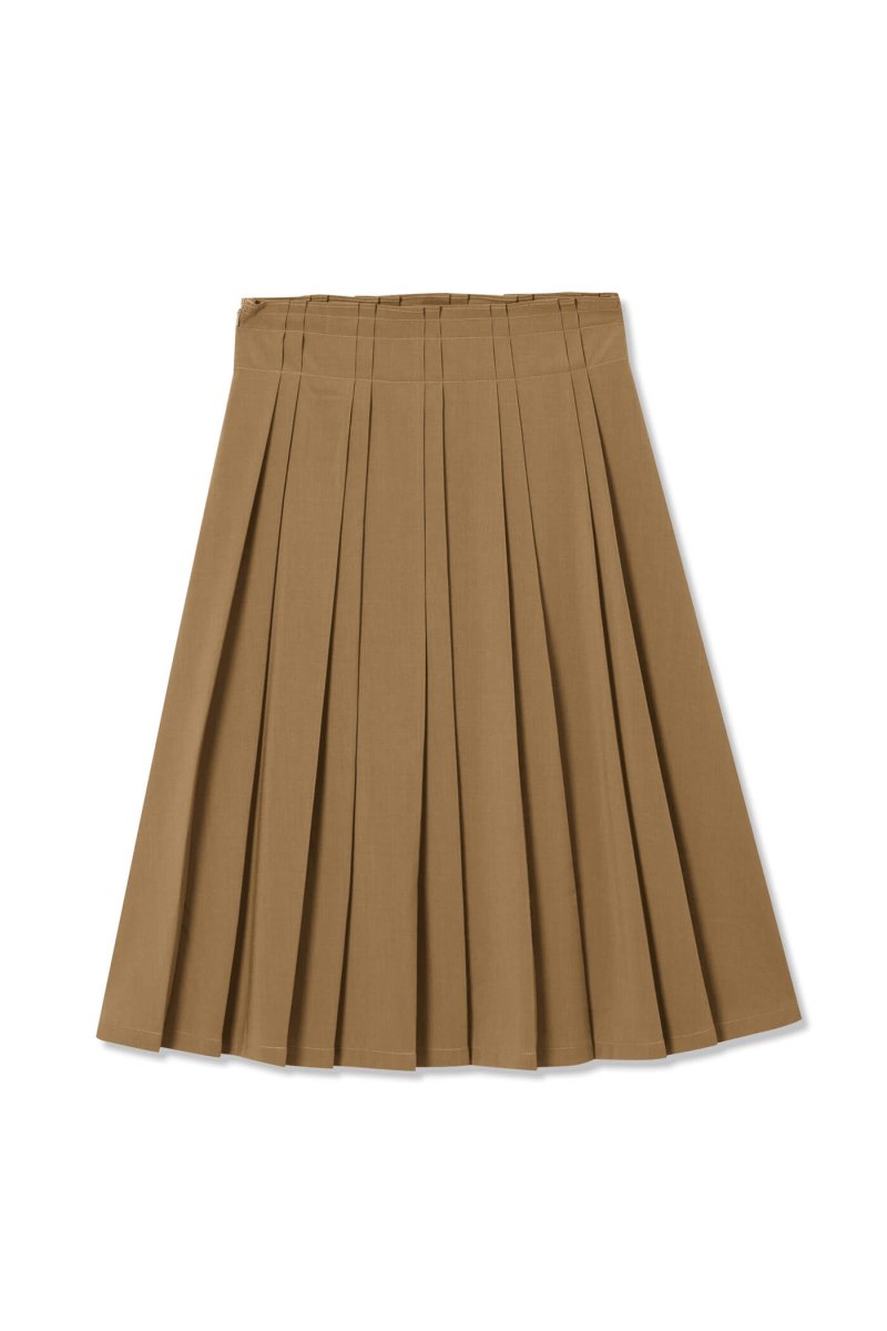 Playful Pleated Workwear Skirt | LILY ASIA