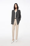 Refined Charcoal Gray Blazers | LILY ASIA
