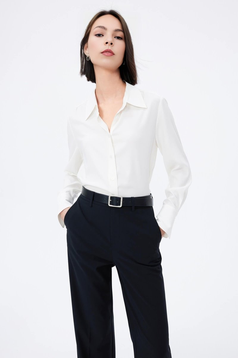 Silk Shirt with Mulberry Silk | LILY ASIA