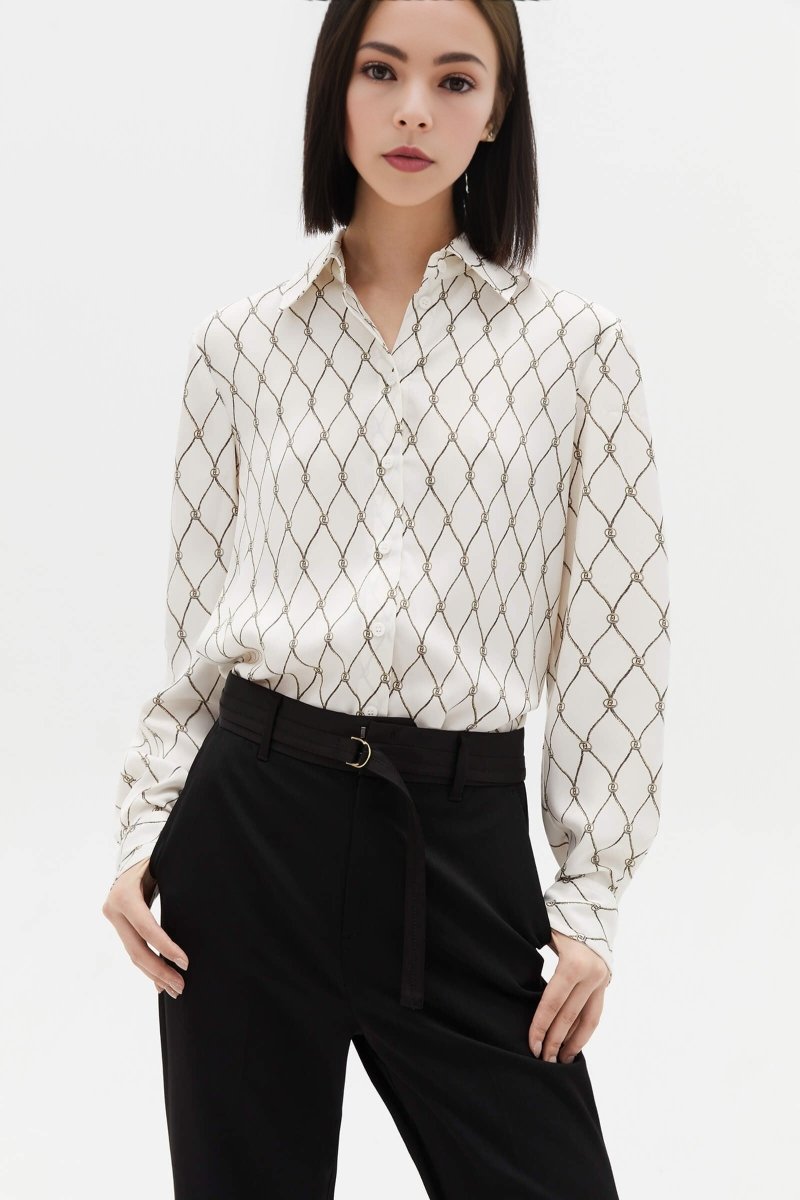 Soft Diamond-Patterned Shirt | LILY ASIA