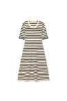 Striped Knit Dress | LILY ASIA
