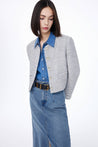 Striped Short Jacket | LILY ASIA