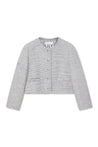 Striped Short Jacket | LILY ASIA