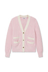 Stylish Color-Blocked Wool Cardigan | LILY ASIA